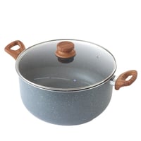 قدور جرانيت للطبخ غير لاصقة مقاس 30 سم A-07-3