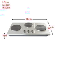 موقد كهربائي مسطح كولين 2800 واط