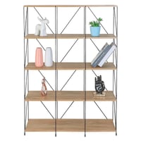 رف مدخل خشب ماليزي 5 مستويات ديكور مداخل مودرن لون...