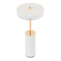 مصباح طاولة لاسلكي يعمل باللمس 3 الوان اضاءة شحن