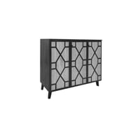 دولاب أحذية 3 درفات خشب ماليزي 4 دور - بني ورمادي