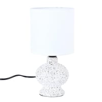 أباجورة مودرن بإضاءة وقاعدة سيراميك فاخرة