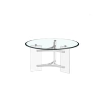 طاولة اكريلك مفرد دائري 90 سم