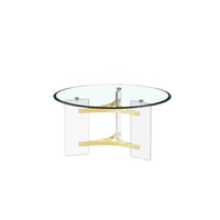 طاولة اكريلك مفرد دائري 90 سم