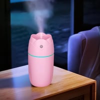 فواحة تلطيف وترطيب الهواء مع إضاءة هادئة - تعمل با...