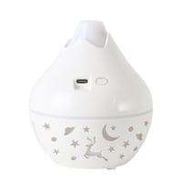 فواحة ترطيب الهواء مع إضاءة تعمل بالشحن