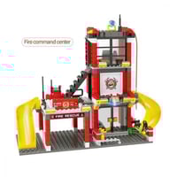لعبة مكعبات اطفال سيارة اطفاء -F-03-01