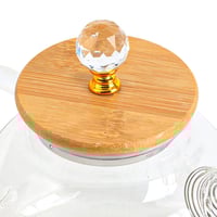 براد الشاي الحراري من زجاج البروسليكات - 1000 مل