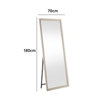 مرايا ستاند طويلة اطار خشبي مقاس ( 180*70 ) سم