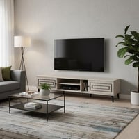 طاولة تلفزيون بيج 200 سم خشب صناعة ماليزي