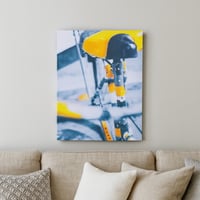 لوحات رسم جدارية فاخرة لون أصفر A0202