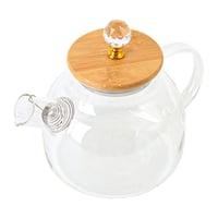 براد الشاي الحراري من زجاج البروسليكات - 1000 مل