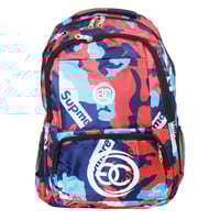 شنطة مدرسة للاطفال بسحاب وجيوب متنوعة - للاولاد وا...