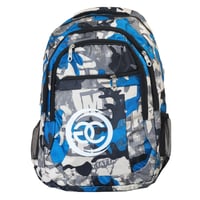 شنطة ظهر مدرسية للاولاد مع سحاب وجيب أمامي