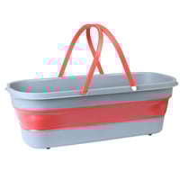 دلو ماء محمول قابل للطي