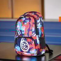 شنطة مدرسة للاطفال بسحاب وجيوب متنوعة - للاولاد وا...