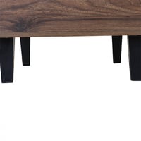 طاولة قهوة - لون بني