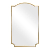 مرايا تعليق جدارية أنيقة مع برواز ذهبي