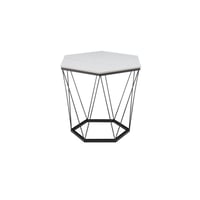 طاولة قهوة سطح سيراميك - ابيض