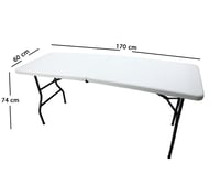 طاولات بلاستيكية قابلة للطي