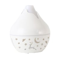 فواحة ترطيب الهواء مع إضاءة تعمل بالشحن