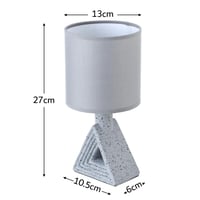 أباجورة غرف نوم عصرية بإضاءة خافتة