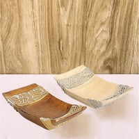 صحن تقديم مكسرات مزين بنقوش جميلة-L04-01