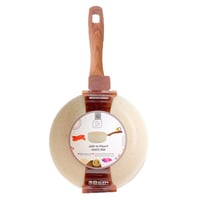 كسرولة جرانيت بيد مستديرة