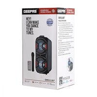 جيباس سماعة مع مكبر صوت قابلة للشحن - اسود -J-03-0...