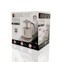 غلاية كهربائية زجاج مع أزرار رقمية ديجيتال سعة 1.5...