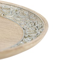 صحن تقديم حلويات مزخرف بقاعدة-L-04-01