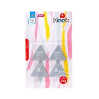 علاق لاصق جداري لون رمادي - G-02-04