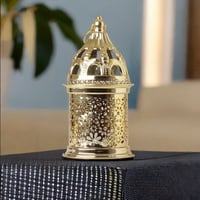 فانوس زينة رمضانية ذهبي