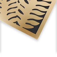 لوحة ذهبية للحائط مودرن معدن - Y-A-01