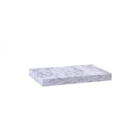 رفوف جدار خشب رخامي فاتح40سم - E-02-01