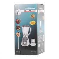 هوم ماستر خلاط كهربائي مع مطحنة 350 واط -I-03-01