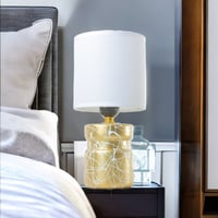 ابجوره ديكور أنيقة للمنزل أبيض مخطط