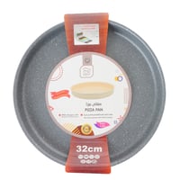 صينية البيتزا جرانيت رصاصي 32 سم