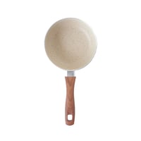 كسرولة مقاس 16 سم بمقبض خشب A-07-3