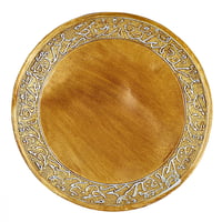 صحن تقديم حلويات مزخرف بقاعدة-L-04-01