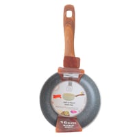 كسرولة جرانيت رصاصي 16 سم