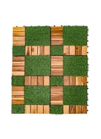 باركية ارضيات - ديكور بلاط عشب وبلاط خشب 30*30سم 1...