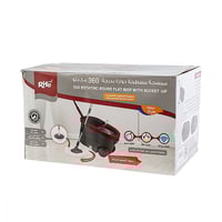 مجموعة ممسحة ارض دوارة مع دلو بعجلات للتنظيف السري...