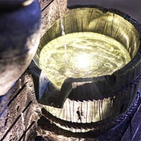 نوافير ديكور منزلي بإضاءة -B-02-02