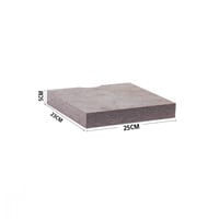 ارفف خشبية للجدران سهلة التثبيت , لون رمادي مقاس 2...