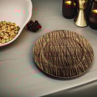 صحون تقديم حلا دائرية A_3_2