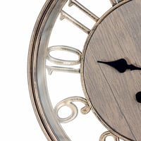 ساعه جدار أنيقة برونزي