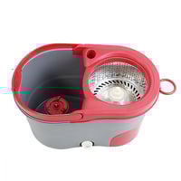 دلو مقسم مع ممسحة دوران 360 درجة -H-04-02