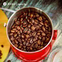 جيباس مطحنة القهوة الكهربائية / احمر