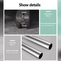 سلة تخزين دائرية من الإكريليك مع عجلات 3 أدوار